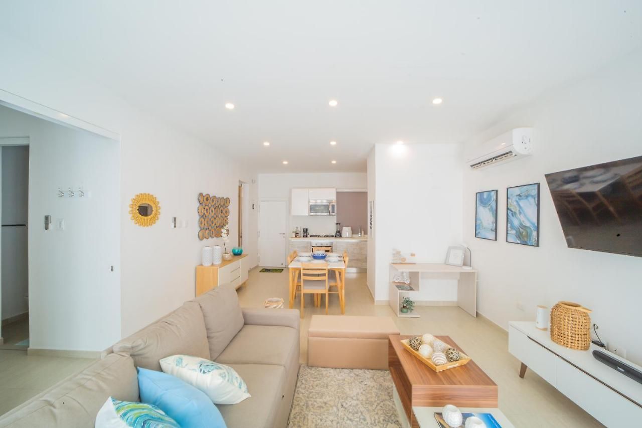 C1-12 - Acogedor Dentro De Murallas De Con Aire Acondicionado Y Agua Caliente Apartamento Cartagena